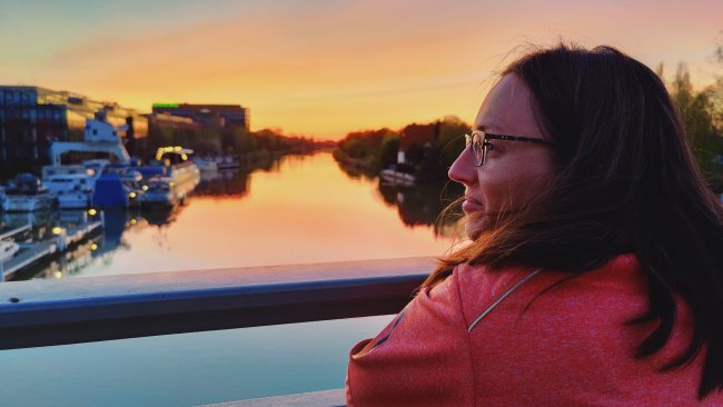 OnePlus 8 Pro Sonnenuntergang