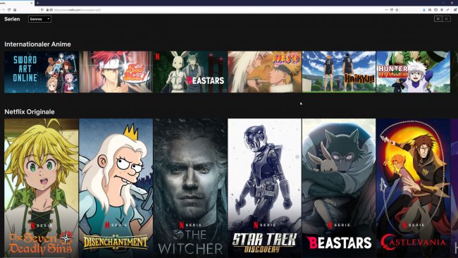 Netflix auf dem PC