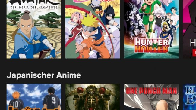 Netflix auf dem Smartphone