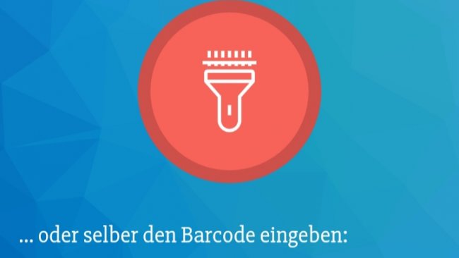Startbildschirm Screenshot ReplacePlastic