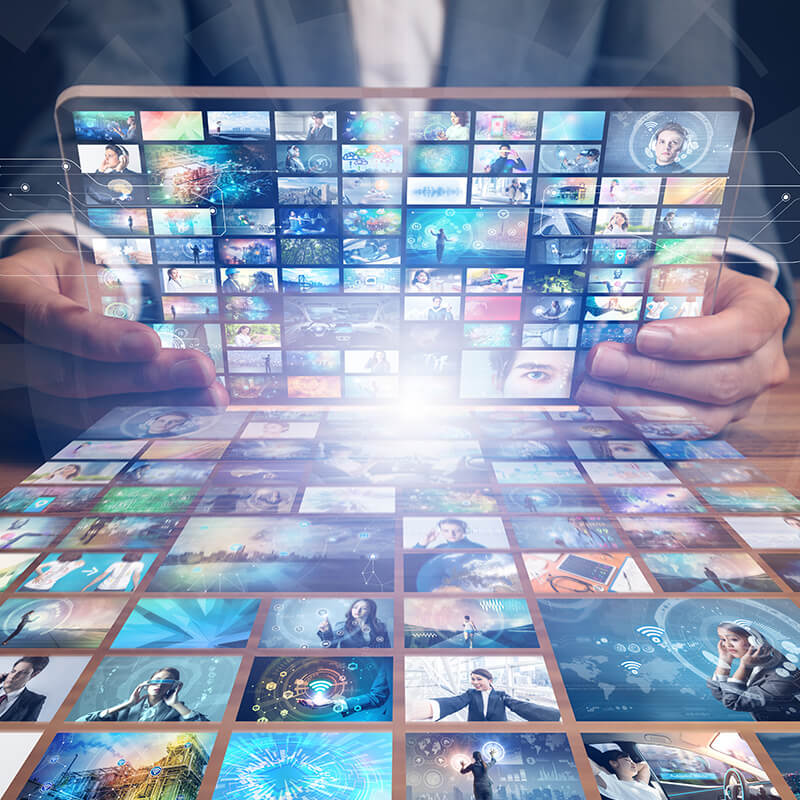 Das Bild zeigt internationales Netflix mit einem VPN