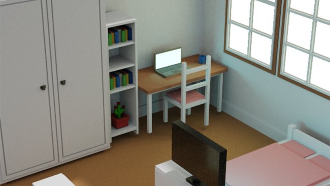 Ein Rendering aus MagicaVoxel