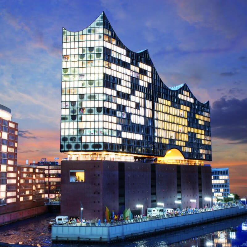 Die Elbphilharmonie im Miniaturwunderland