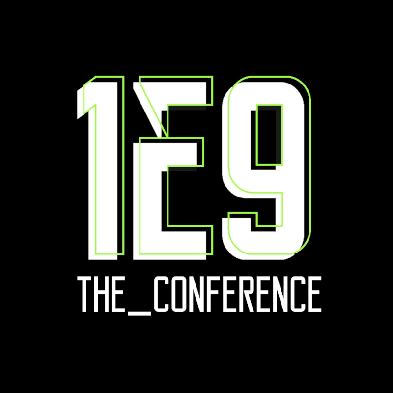 Schrift-Logo der 1E9 The_Conference
