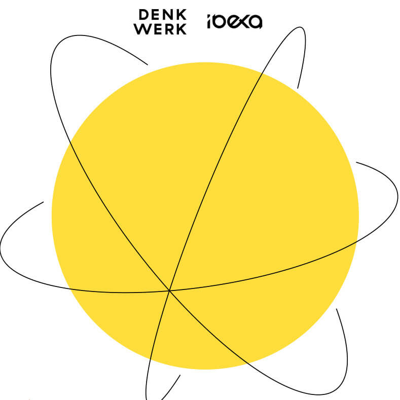 Logo von "denkwerk," die das Whitepaper zusammen mit "ibexa" geschrieben haben.