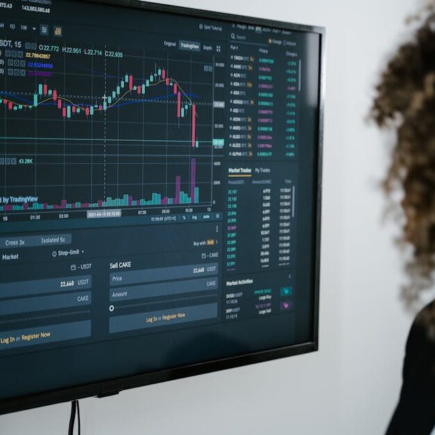 Black Flat Screen Computer Monitor